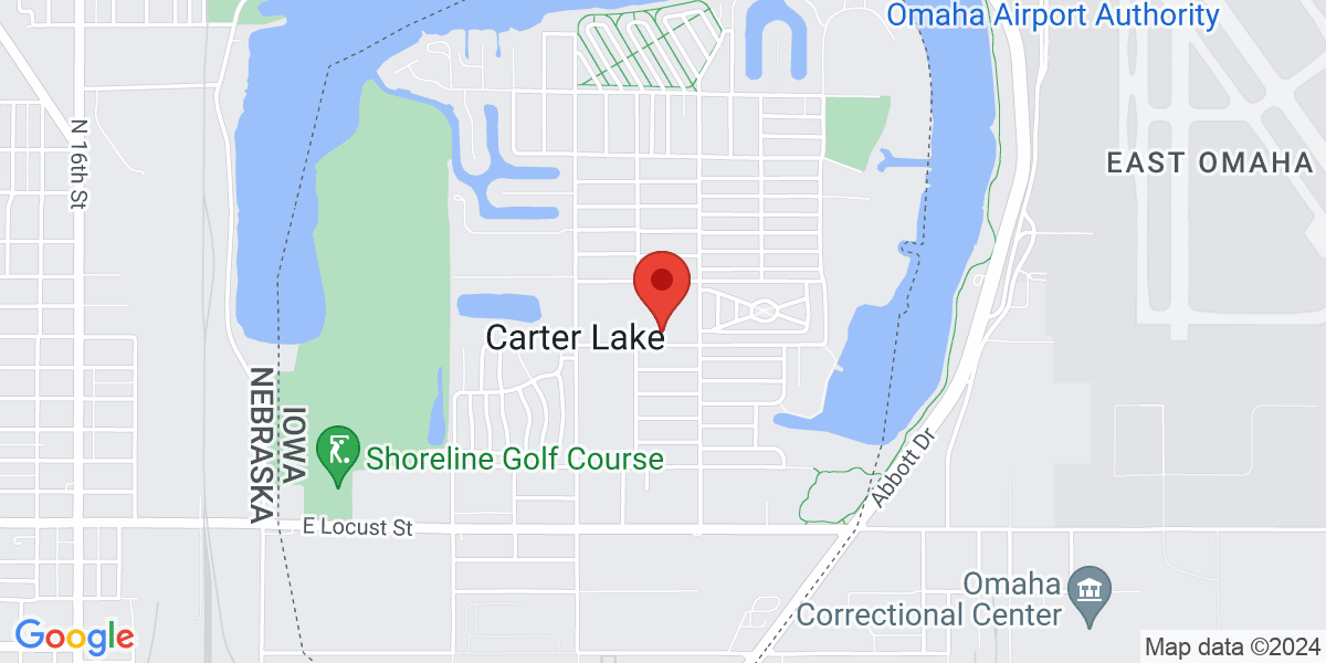 Map of Carter Lake Public Library